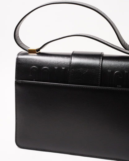 Dior 30 Montaigne 金釦斜背包 黑色 2025年8月購買
