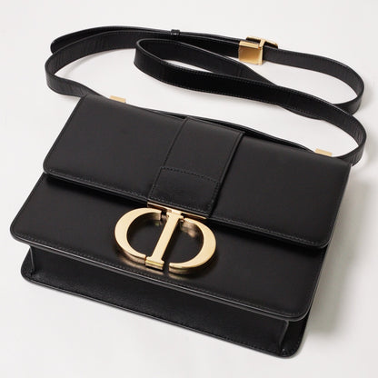Dior 30 Montaigne 金釦斜背包 黑色 2025年8月購買