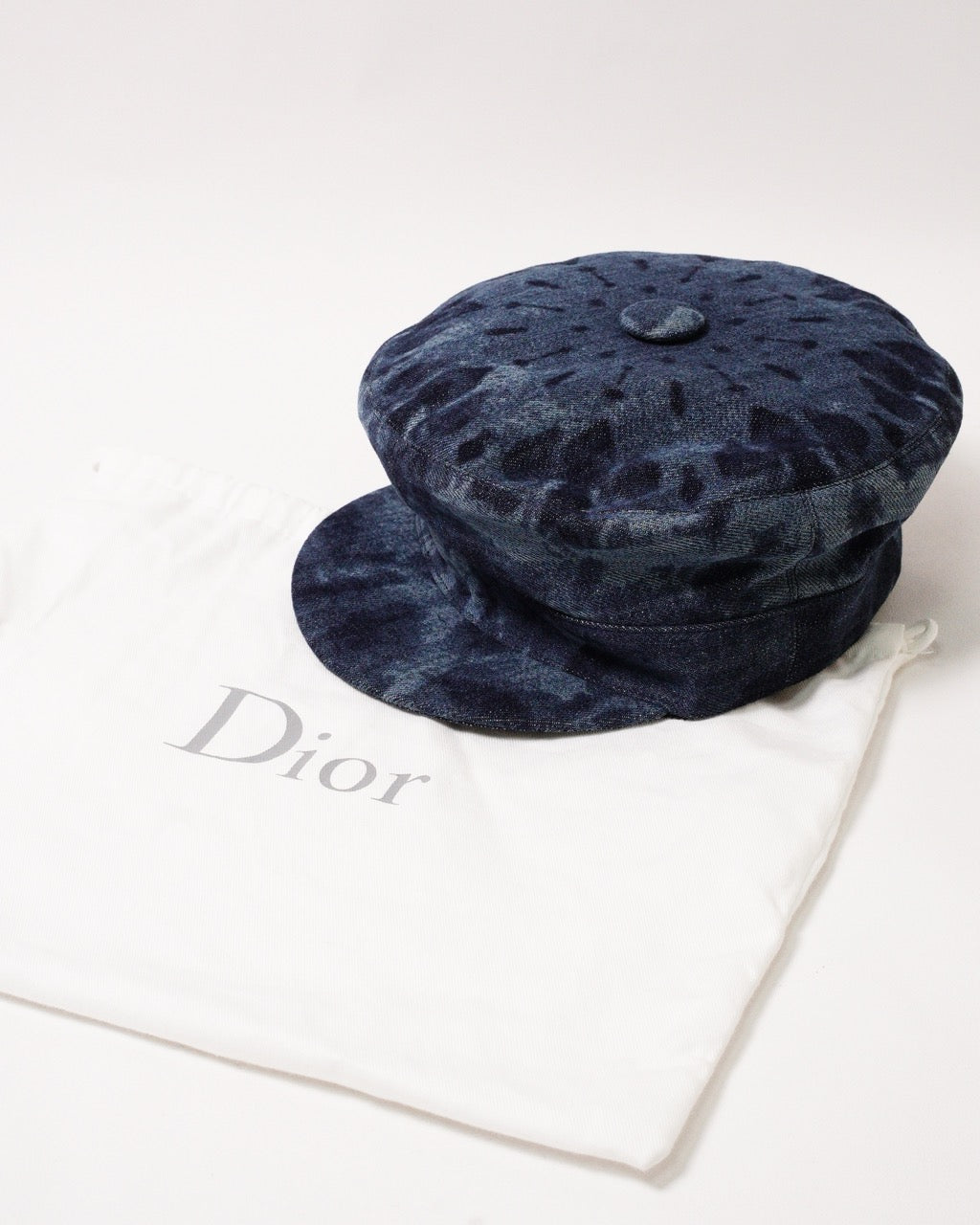 Dior 牛仔暈染報童帽 貝雷帽