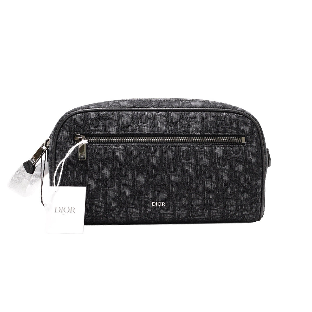 Dior Oblique 黑色盥洗包 萬用包
