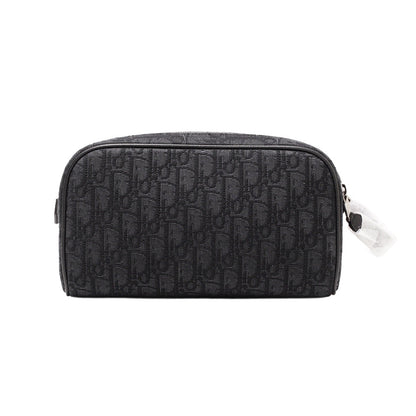 Dior Oblique 黑色盥洗包 萬用包