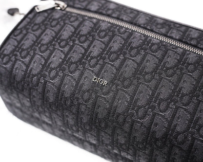 Dior Oblique 黑色盥洗包 萬用包