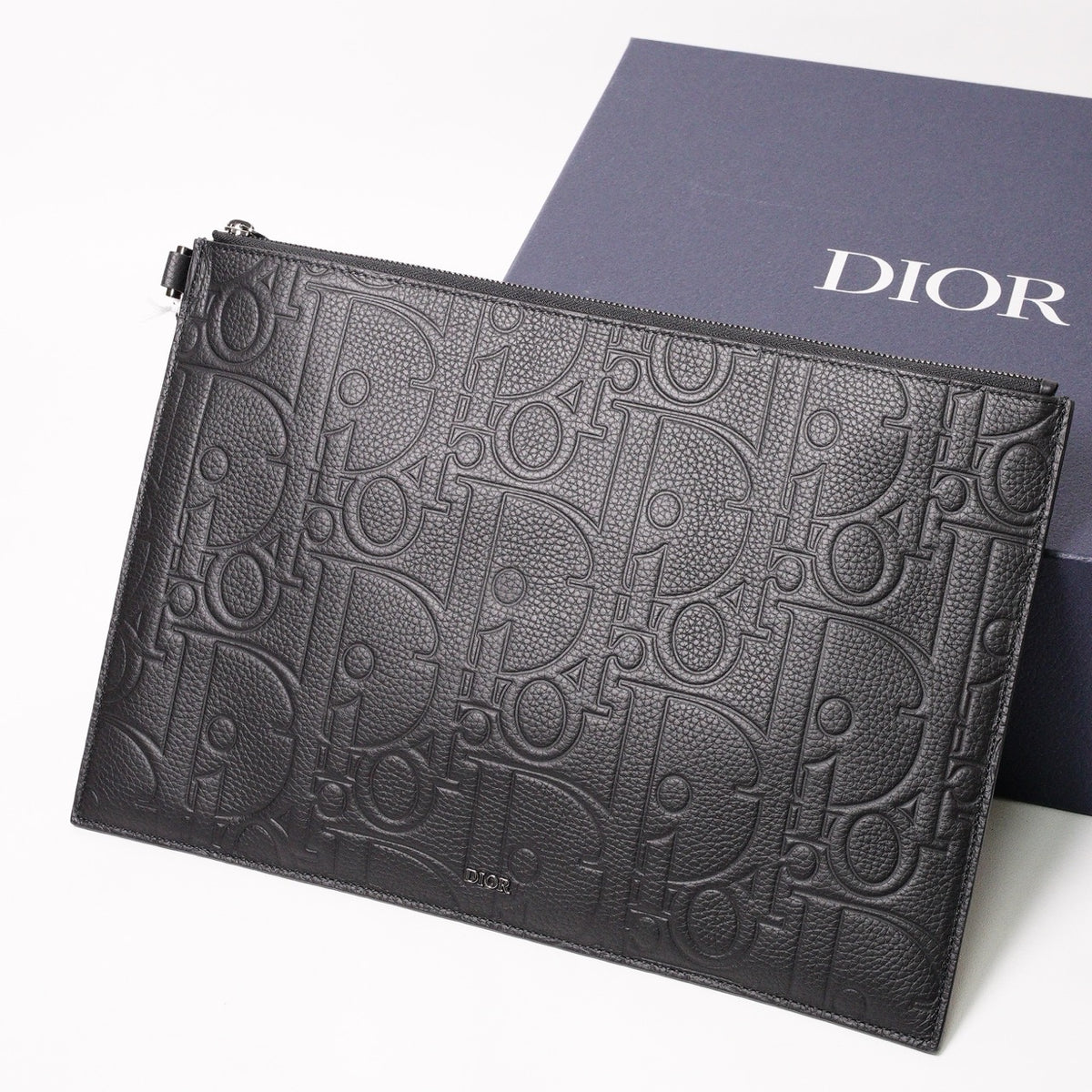 Dior Gravity 黑色A4手拿包