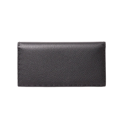 Fendi Selleria 荔枝紋小牛皮對開式長夾