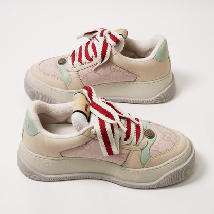 Gucci Screener 白粉胖丁鞋 EUR35.5