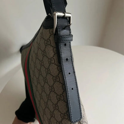 Gucci GG Supreme 老花郵差包男士款
