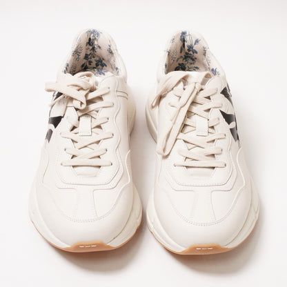 Gucci Rhyton NY Yankees 印花運動老爸鞋 米白色
