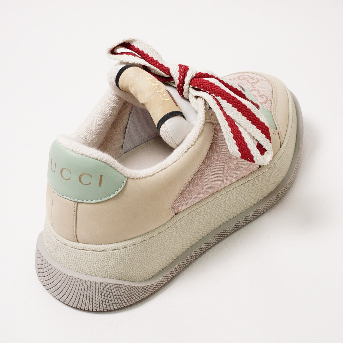 Gucci Screener 白粉胖丁鞋 EUR35.5