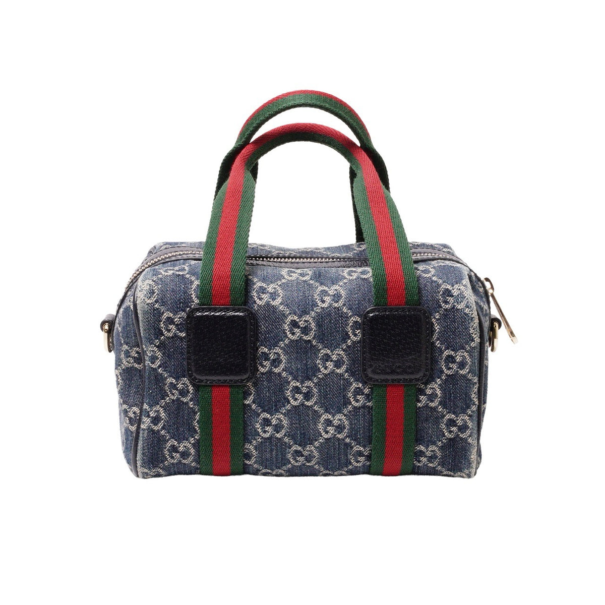GUCCI 經典Ophidia系列 牛仔布手提肩背兩用包