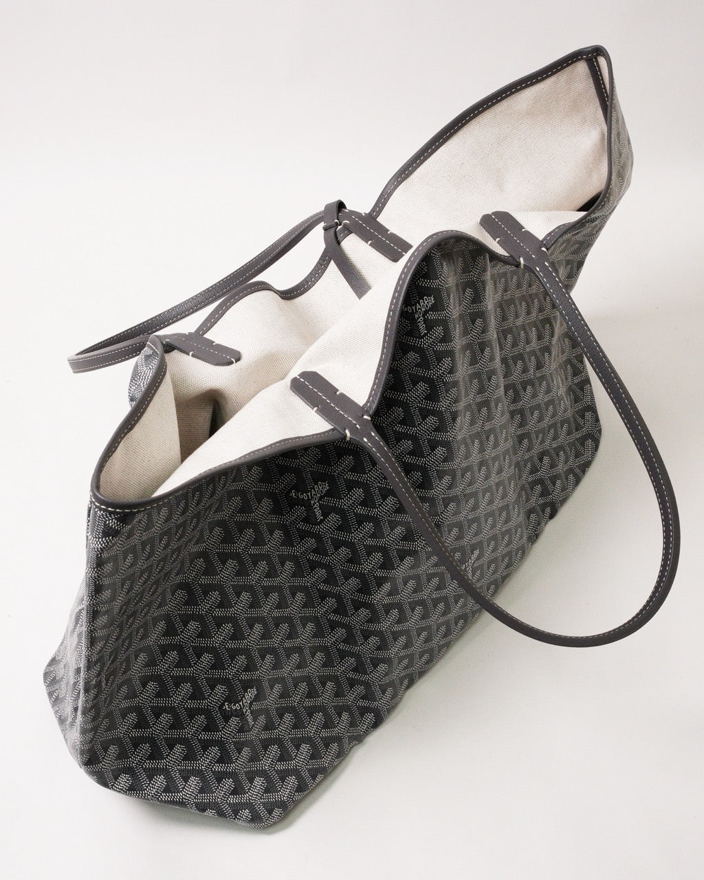 Goyard Saint Louis GM 大號托特包 灰色 2025年10月購買