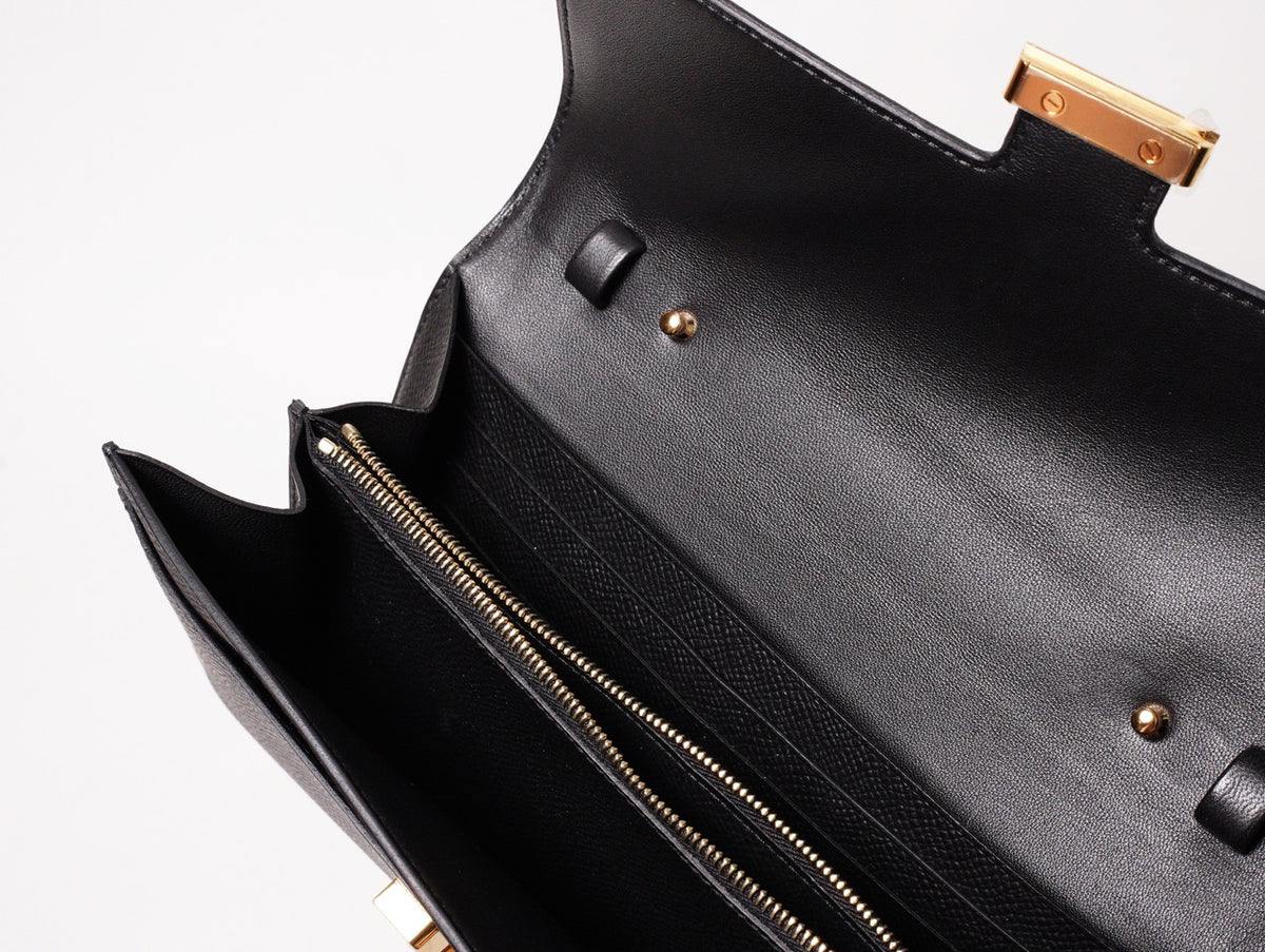 Hermès Constance To Go WOC黑色-K刻