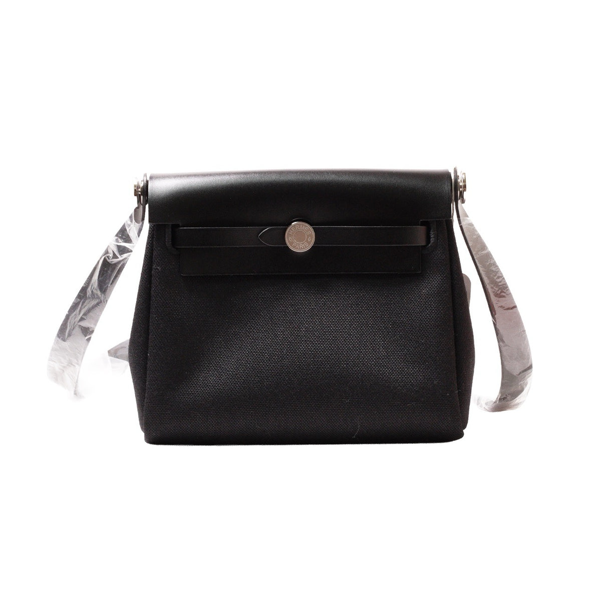 Hermès Mini Herbag Zip 20肩背包 黑色-Y刻