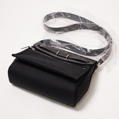 Hermès Mini Herbag Zip 20肩背包 黑色-Y刻