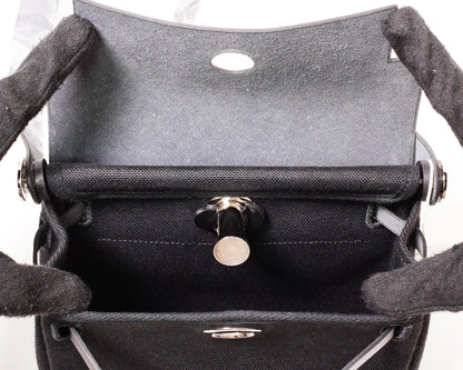 Hermès Mini Herbag Zip 20肩背包 黑色-Y刻
