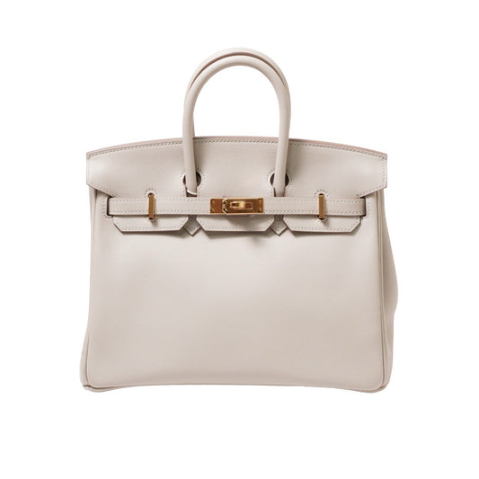 Hermès Birkin 25 Gris Perle 金釦柏金包 珍珠灰-D刻