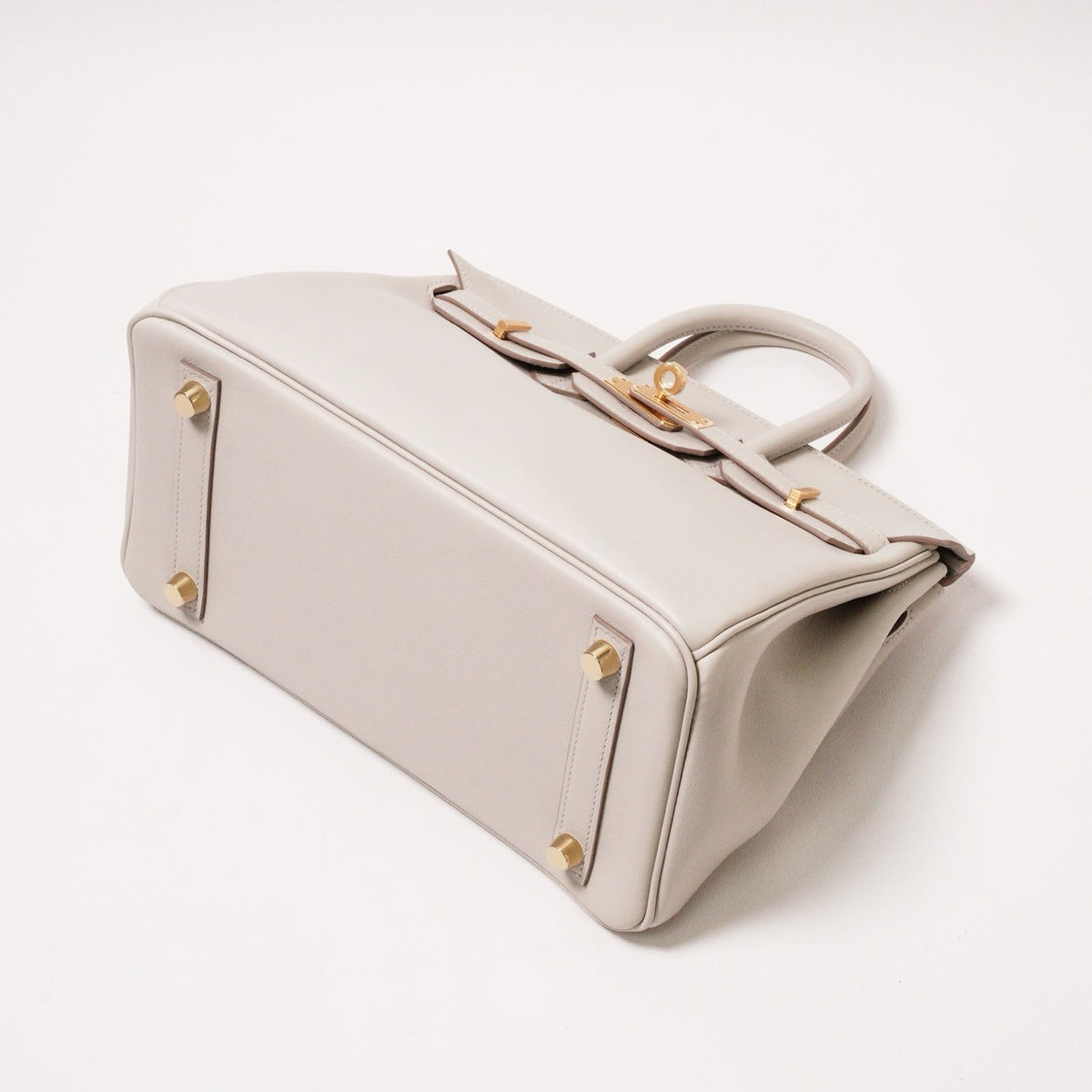 Hermès Birkin 25 Gris Perle 金釦柏金包 珍珠灰-D刻
