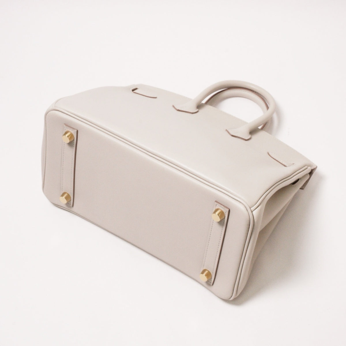 Hermès Birkin 25 Gris Perle 金釦柏金包 珍珠灰-D刻
