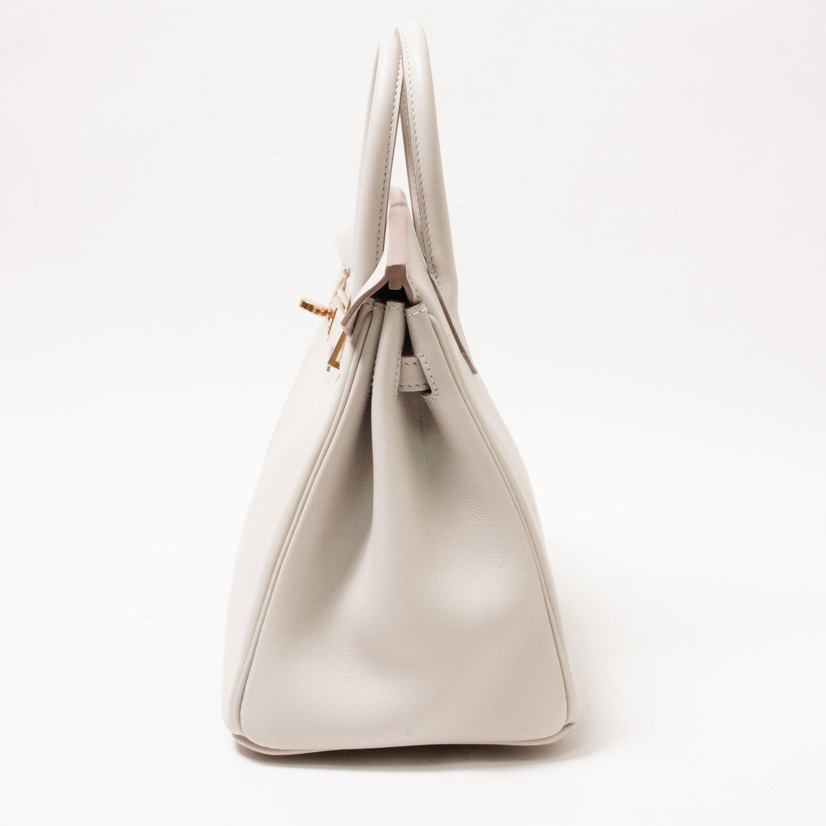 Hermès Birkin 25 Gris Perle 金釦柏金包 珍珠灰-D刻
