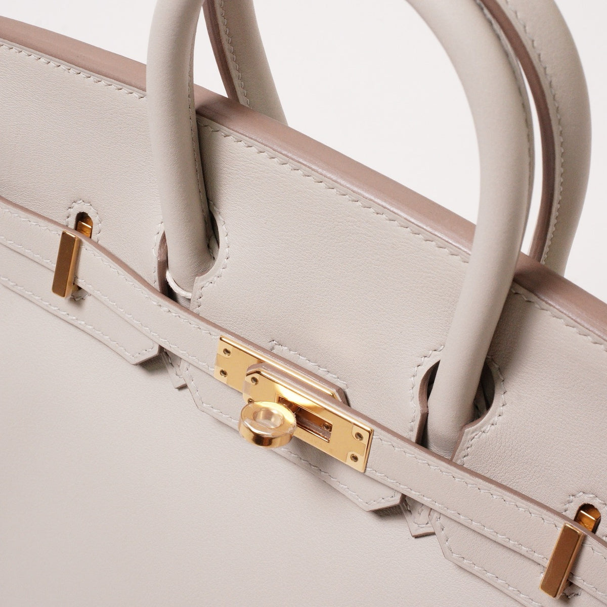 Hermès Birkin 25 Gris Perle 金釦柏金包 珍珠灰-D刻