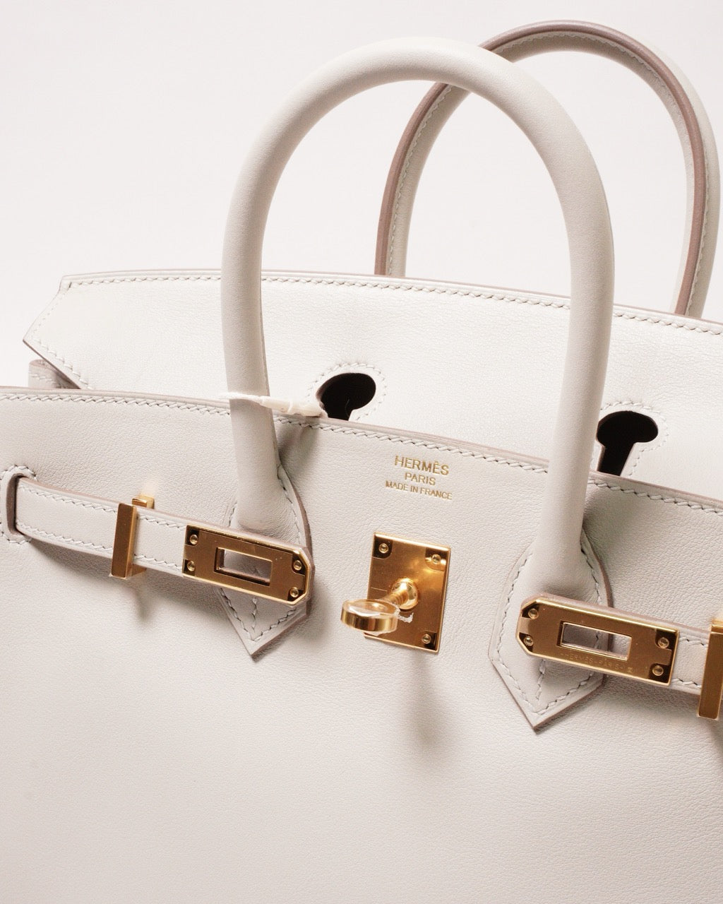 Hermès Birkin 25 Gris Perle 金釦柏金包 珍珠灰-D刻