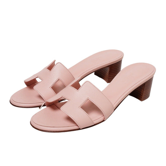 Hermès Oasis 櫻花粉色涼鞋 EUR38.5