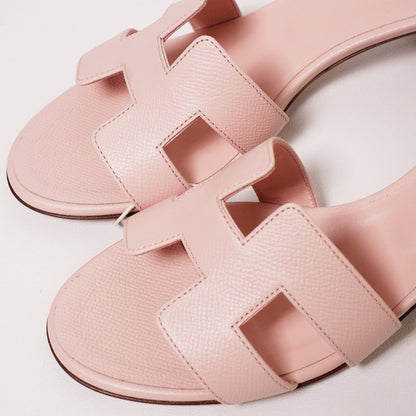 Hermès Oasis 櫻花粉色涼鞋 EUR38.5