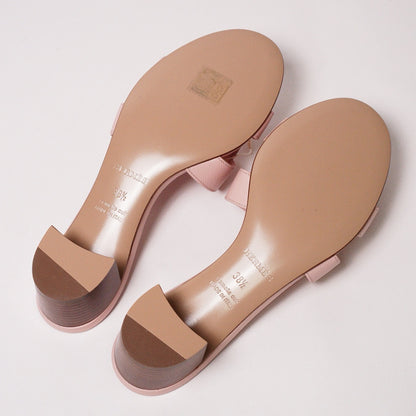 Hermès Oasis 櫻花粉色涼鞋 EUR38.5