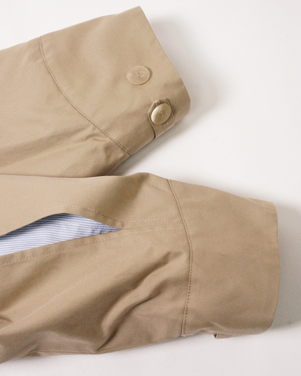 Loewe Hooded Parka 拼貼皮革胸袋軍裝連帽短風衣 焦糖棕色