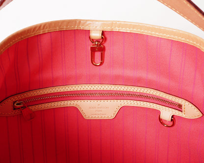 Louis Vuitton 白棋盤Damier Azur Delightful PM 單肩包