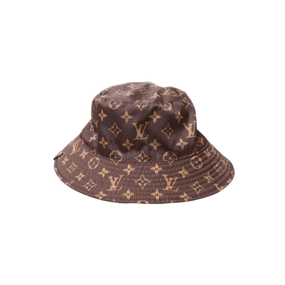 Louis Vuitton Monogram 經典老花雙面漁夫帽 棕色