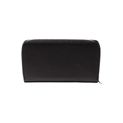 Louis Vuitton Taiga 黑色拉鍊長夾