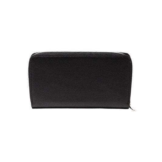 Louis Vuitton Taiga 黑色拉鍊長夾