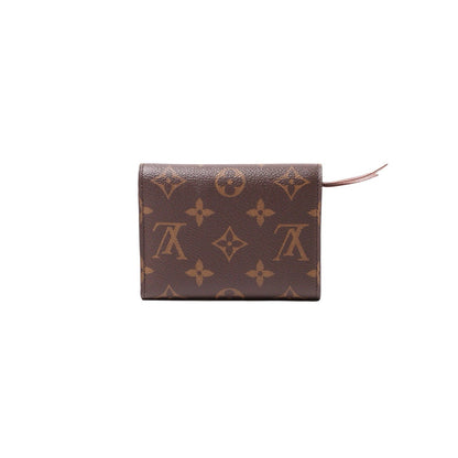 Louis Vuitton Victorine 2017年款三折短夾 棕色