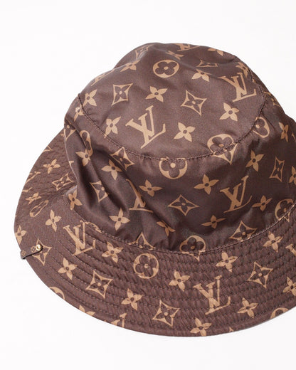 Louis Vuitton Monogram 經典老花雙面漁夫帽 棕色