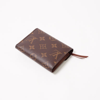 Louis Vuitton Victorine 2017年款三折短夾 棕色