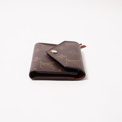 Louis Vuitton Victorine 2017年款三折短夾 棕色