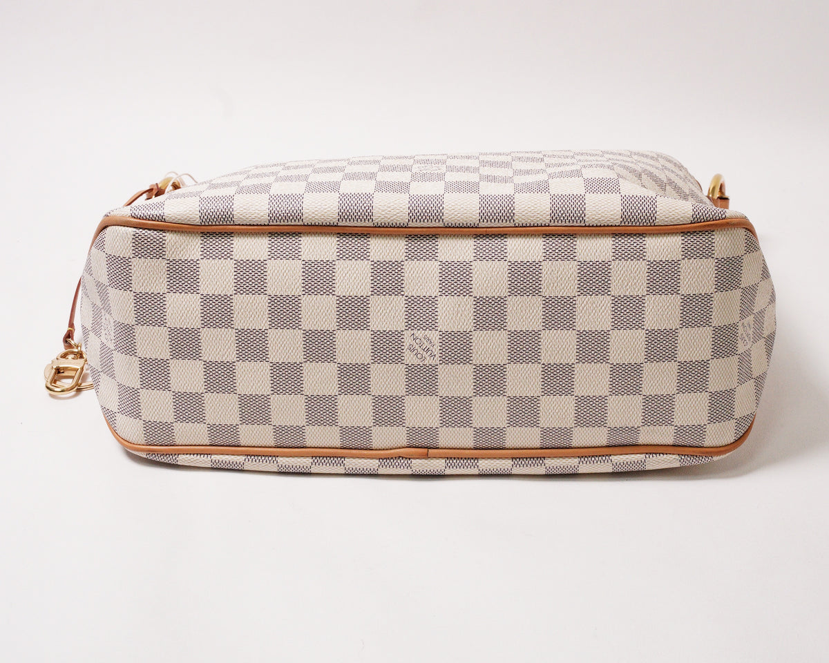 Louis Vuitton 白棋盤Damier Azur Delightful PM 單肩包