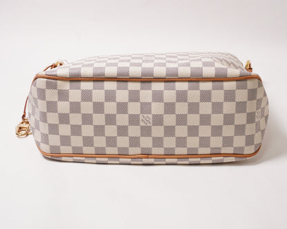 Louis Vuitton 白棋盤Damier Azur Delightful PM 單肩包