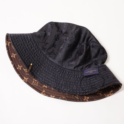 Louis Vuitton Monogram 經典老花雙面漁夫帽 棕色