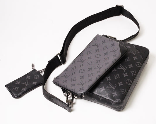 LOUIS VUITTON Trio 三合一郵差包
