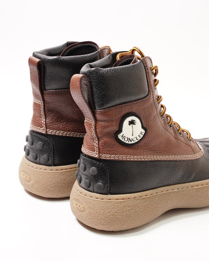 TOD'S X 8 Moncler Palm Angels聯名 咖啡色W.G.短靴 EUR35.5
