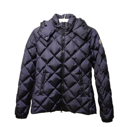 MONCLER Norme Afnor 海軍藍羽絨鋪棉外套