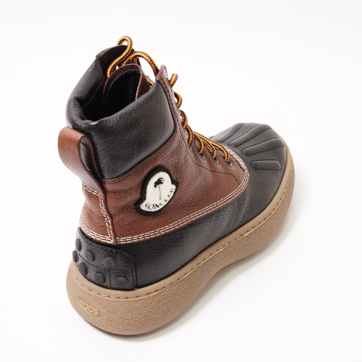 TOD'S X 8 Moncler Palm Angels聯名 咖啡色W.G.短靴 EUR35.5