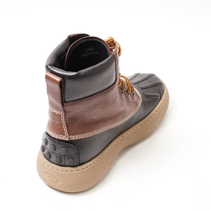 TOD'S X 8 Moncler Palm Angels聯名 咖啡色W.G.短靴 EUR35.5