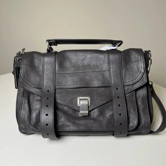 Proenza Schouler PS1 中號經典包 深灰色