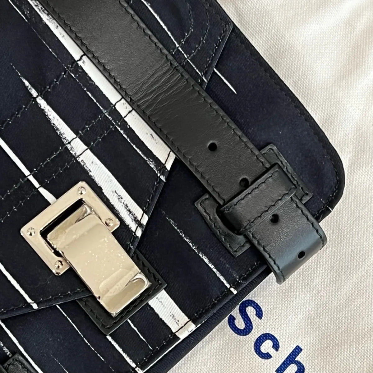 Proenza Schouler Mini Pouch 斜背包 丹寧藍